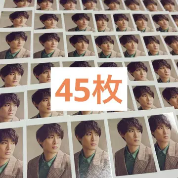 SnowMan 무카이 코지 오렌지 kiss 폴라로이드풍 카드 묶음 판매