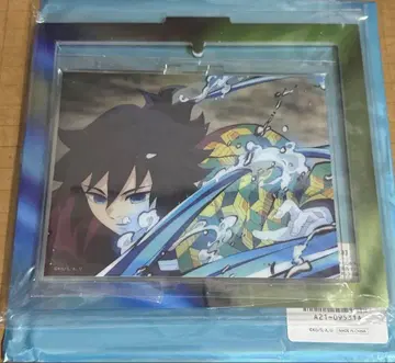 귀멸의 칼날 기둥 연습편 사네미와 기유 회전 아크릴 스탠드