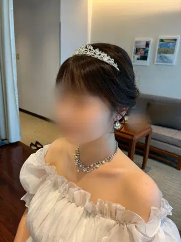 브라이덜 액세서리 3종 세트 알레르기 대응 니켈 프리