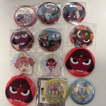 (익명 배송/즉시 구매 OK) 기로로 소대장 캔뱃지 세트