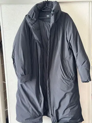 UNIQLO 블랙 롱 다운 자켓 XL