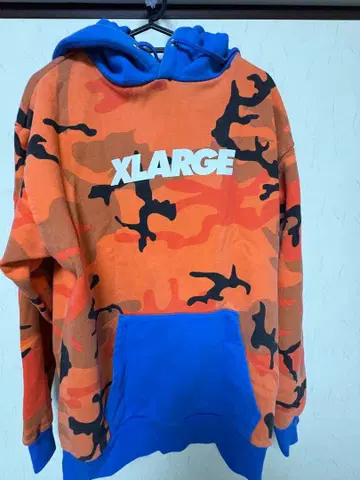 XLARGE 카모 패턴 후드 부착 후드티 M 사이즈