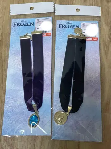 시마무라 겨울왕국 엘사&안나 초커 세트 디즈니 치하루 씨