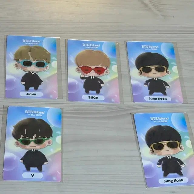 BTS Island 인더섬 포토카드