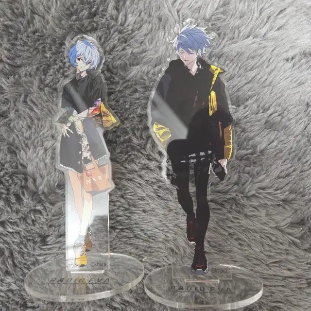 에반게리온 라디오 에바 레이 카오루 아크릴 스탠드