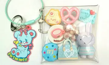 가챠 파우치 미피 스위머 곰 빈의 백 프레첼 토끼