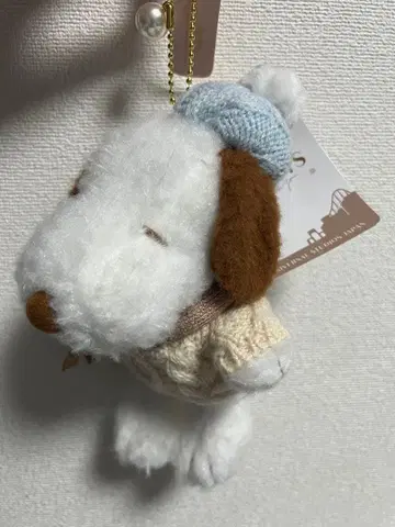 USJ 한정판 스누피 봉제 인형 키체인 크리스마스