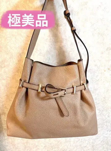 훌라 FURLA 베이지 가죽 숄더백