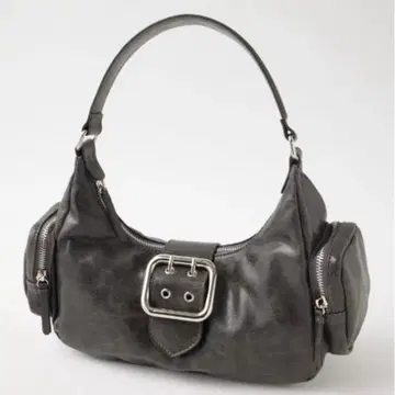 MOUSSY 마우지 사이드 포켓 호보백