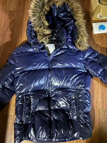 퍼 다운 자켓 광택 Y2K 시크 스타일 그런지 갸루 남자 헤이세이