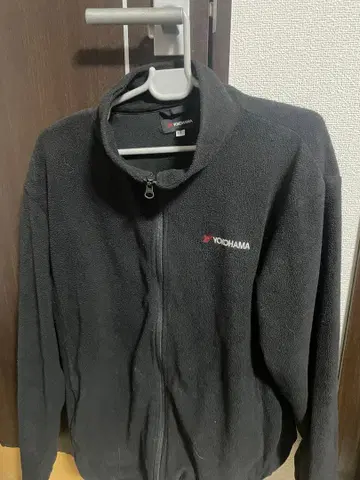 YOKOHAMA 블랙 플리스 자켓 LL