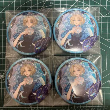 제5인격 중국 에몽 극장 캔뱃지 피의 여왕 마리 노르마 4점