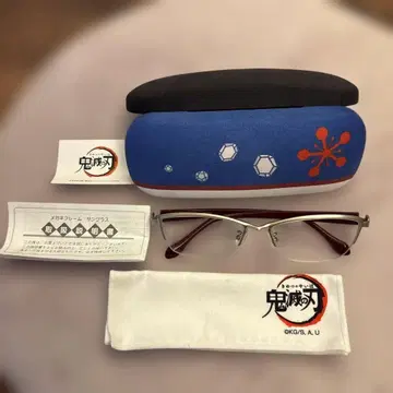 귀멸의 칼날 우즈이 텐겐 모델 블루라이트 차단 패션 안경
