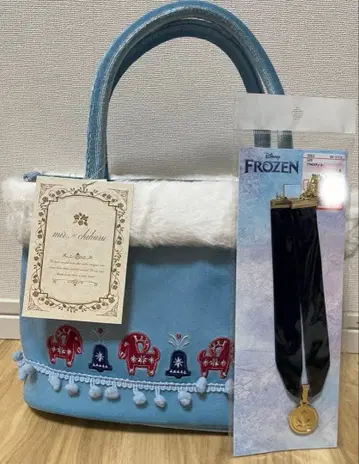 시마무라 겨울왕국 안나 초커+숄더백 세트 디즈니