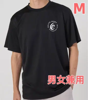 [미사용 새상품] 리라이브 셔츠 스포츠 블랙 M 사이즈 남녀 공용