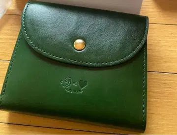kaoyorinakami 가죽 지갑 그린 가격 인하 가능