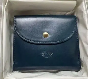 kaoyorinakami leather wallet 지갑 블루