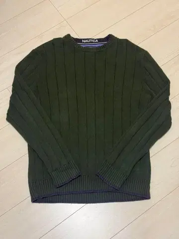 노티카 리브 니트 XL 다크 그린 스웨터