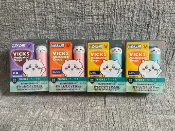 VICKS 비익스 치이카와(먼작귀) 하치와레 4개 세트