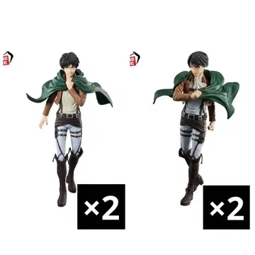 [즉시 발송] 진격의 거인 Grandista 엘렌 2체 리바이 2체