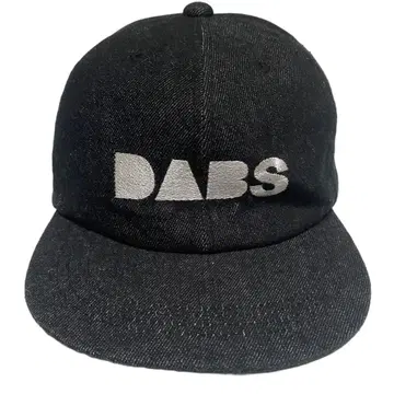 DABS 블랙 데님풍 야구 모자