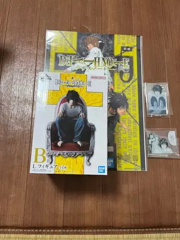 [ 익명 배송 ] DEATH NOTE 제일복권 L 피규어 세트