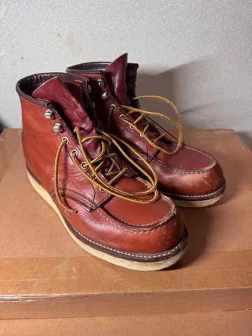 RED WING 브라운 가죽 부츠 8875 US 8 26.0cm