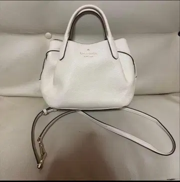 케이트 스페이드 덤플링 스몰 새첼 화이트