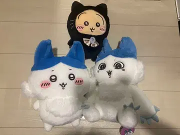 치이카와 (먼작귀) 하치와레 토끼 봉제 인형 3개 세트