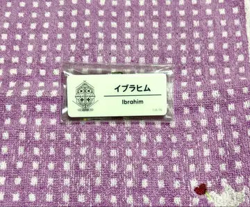 [ 즉시 구매 가능 ] 니지 페스티벌 2025 네임 배지 이브라힘