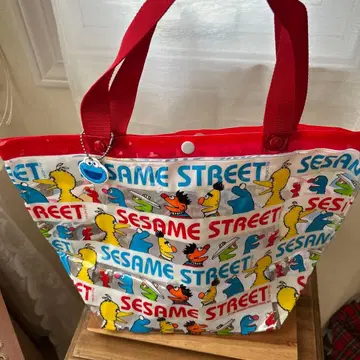 레트로 참깨 비닐 백