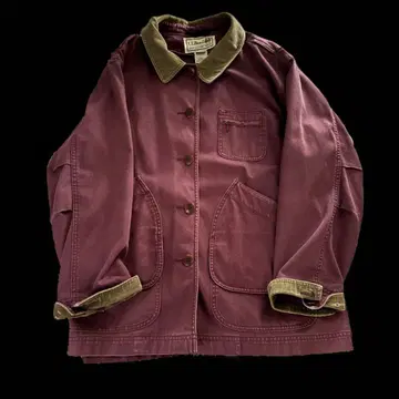 L.L.Bean 버건디 커버올