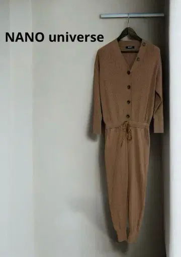 NANO universe 캐시미어 혼방 니트 올인원 세트 팬츠