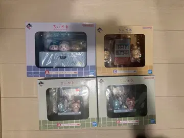 치이카와 제일복권 피규어 A C D x 2