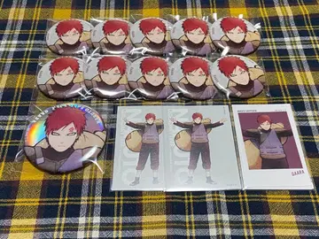 NARUTO 베이스 야드 캔뱃지 가아라 세트