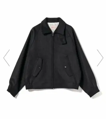 beams 플라넬 비버 해링턴 자켓