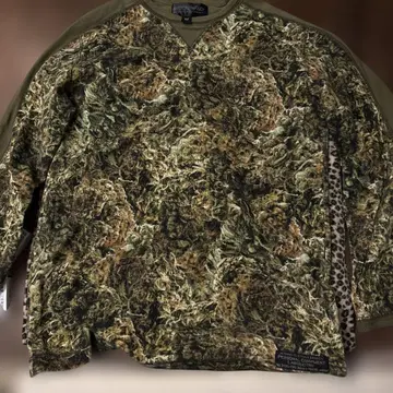 NITRID dopeforest 패턴 M 사이즈 칠부 티셔츠