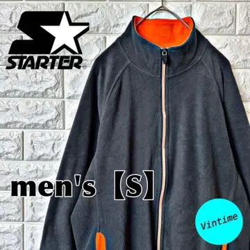 R41 [ STARTER ] 지퍼 플리스 [ 남성용 S ] 그레이