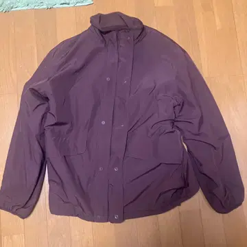 점퍼 와인 레드