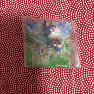 동물의 숲 마스코트 피규어 미시라누네코