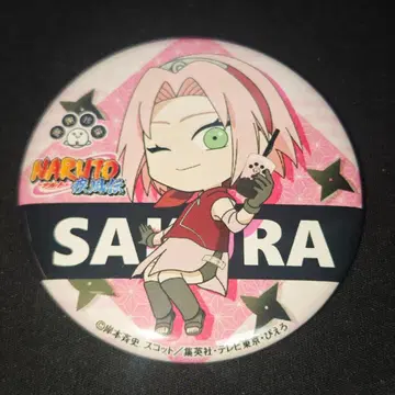 NARUTO 셰셰진주 하루노 사쿠라 캔뱃지