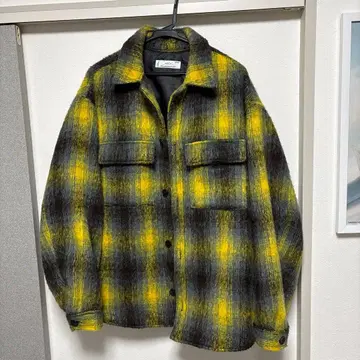 RAGEBLUE 체크 재킷 블루종