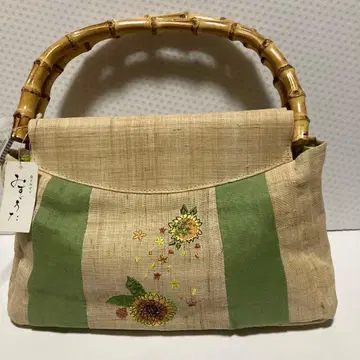 기모노 여름 아이템 대나무 백