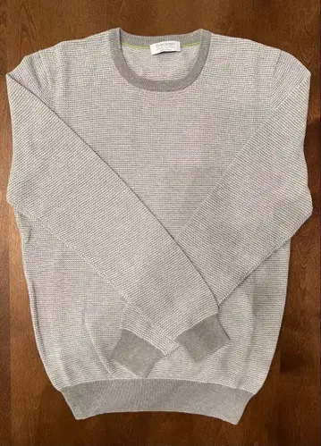 Gran Sasso 남성용 니트 라이트 그레이 made in ITALY