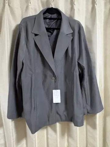 그레이 테일러드 자켓 5L