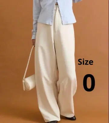 mystic 와이드 팬츠 슬랙스 루즈핏 아이보리