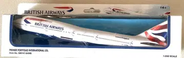 British Airways 보잉 747-400 비행기 모형 1/250