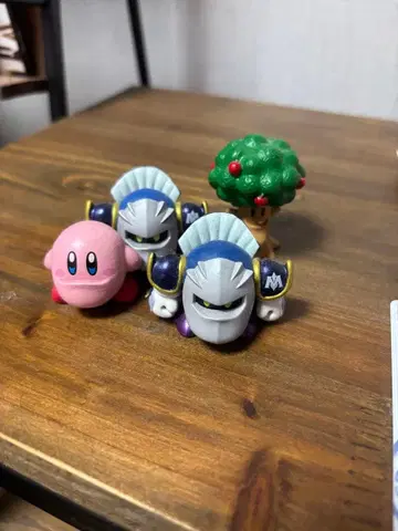 샤크렐 커비 4개 세트