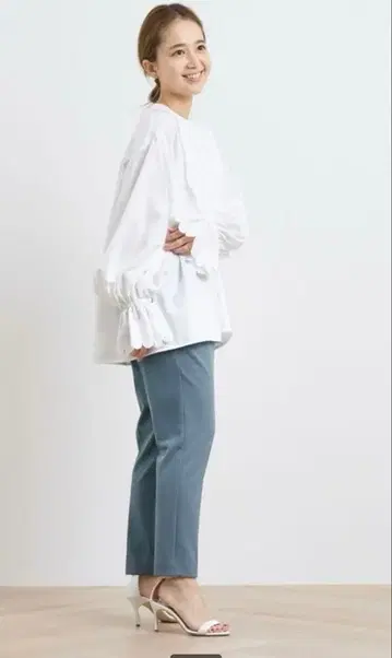 yori 소프트 속기모 컬러 팬츠