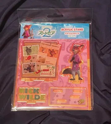 주토피아2 아크릴 스탠드 닉